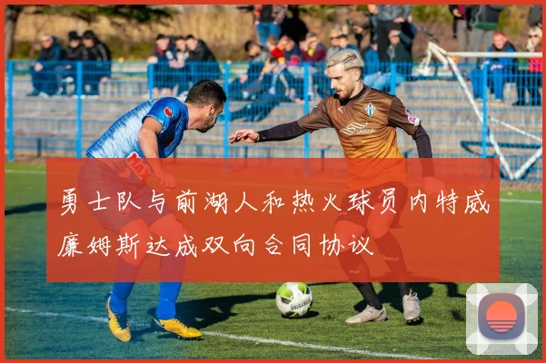 勇士队与前湖人和热火球员内特威廉姆斯达成双向合同协议